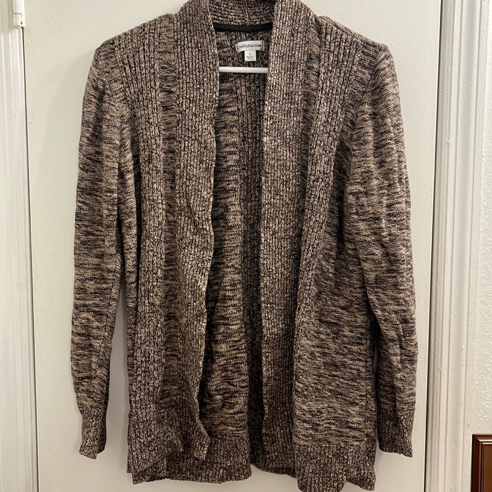 Croft & Barrow brown cardigan